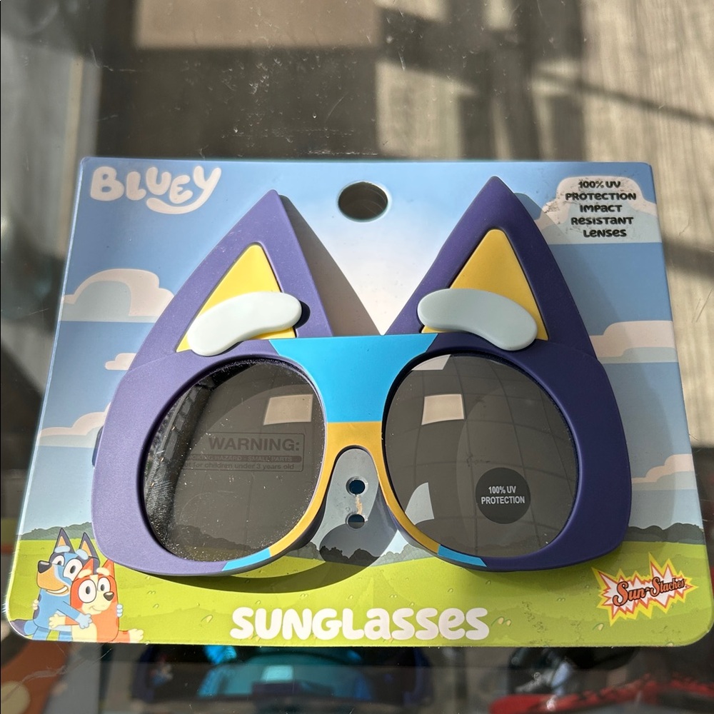 Kids Sunglasses - Purple and Blue